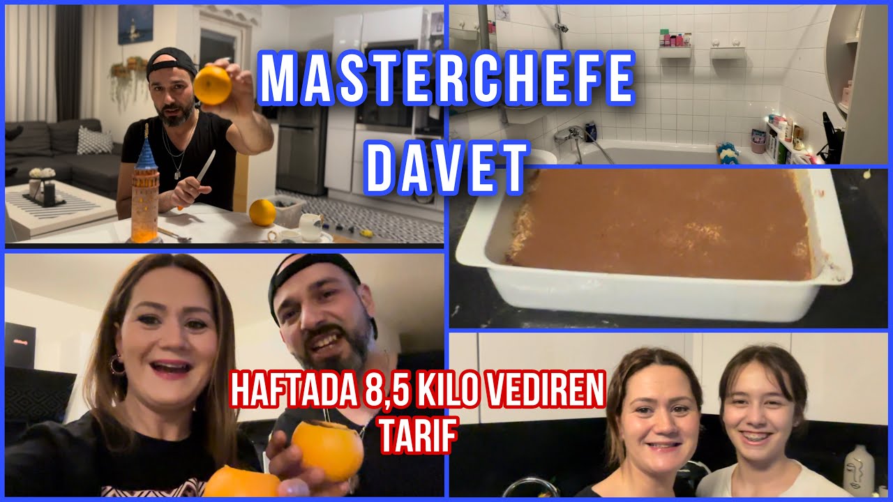 Masterchef🧑‍🍳| Haftada -8.5 kg| Banyo Temizliği| Nefis Tarif 😋 @yasemin-turgut