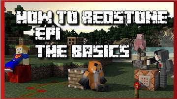 Minecraft :: How To Redstone :: EP1 The Basics