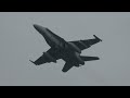 [4K] 2 Finnish F-18 Hornets Take off Frisian Flag 2023 Leeuwarden Airbase EHLW