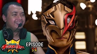 RAJA BUMI SHUGO KAMEN | Ohsama Sentai King-Ohger Episode 34 / 王様戦隊キングオージャー Sub Indo Reaction