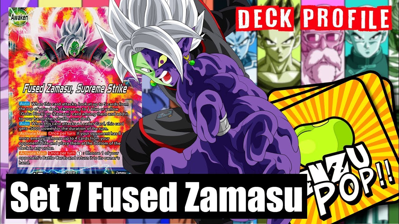 DRAGON BALL SUPER + Fused Zamasu Supreme Strike Deck 1 w/ Goku Black & Zamasu/ DRAGON BALL SUPER + Fused Zamasu Supreme Strike Deck 1 w/ Goku Black & Zamasu/