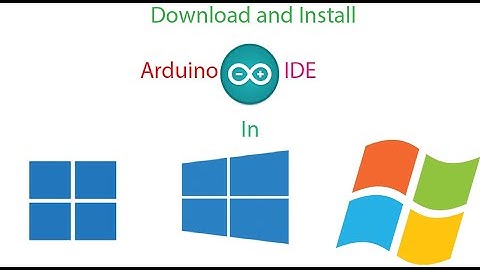 How to install Arduino software (IDE) in windows 10 or 11 | IDE for robotics and IoT (Robotics)