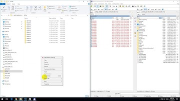 How to Move multiple Files from Subfolders into 1 folder (Total Commander, Branch view, Control + B)