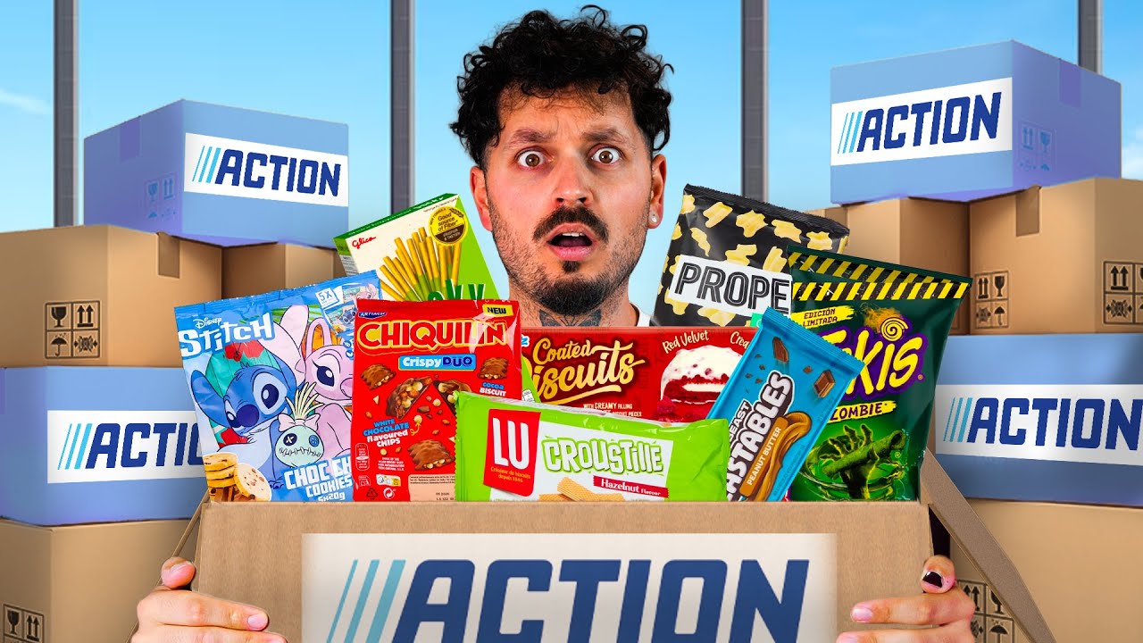 Je teste TOUS les SNACKS de chez Action ! #2