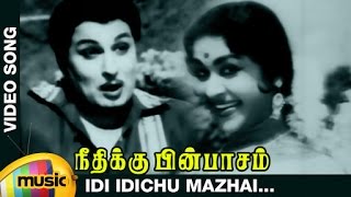Neethikku Pin Paasam Tamil Movie | Idi Idichu Mazhai  | MGR | Saroja Devi | MR Radha