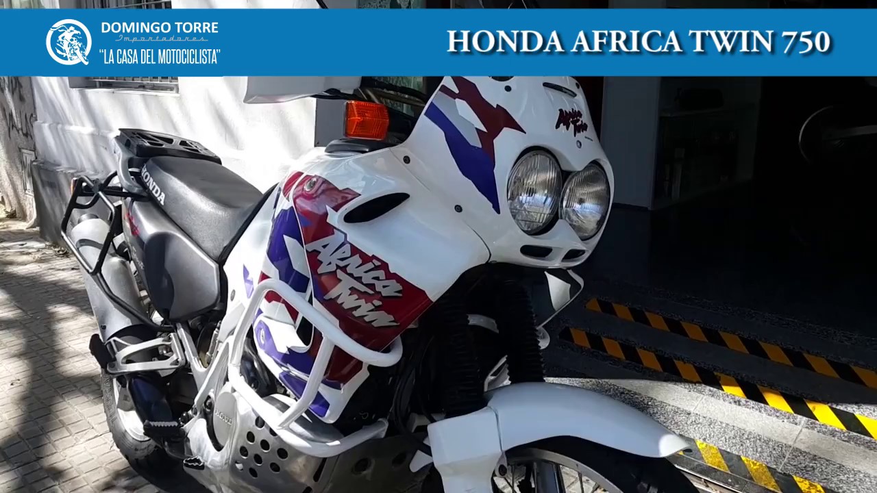tornillo idioma Perseo Domingo Torre Motos: Honda Africa Twin 750 - Usadas seleccionadas - YouTube
