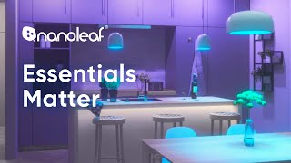 Nanoleaf lance sa gamme d'éclairages Essentials compatible Matter