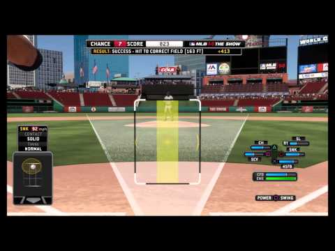 MLB 15 The Show Zone Hitting Guide and Tips