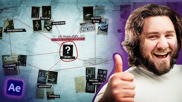 How to make an Evidence Board like Johnny Harris [After Effects Tutorial]