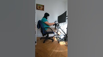 The Problem with Office Chairs for Sim Racing | Gaming Room Update 3 #shorts