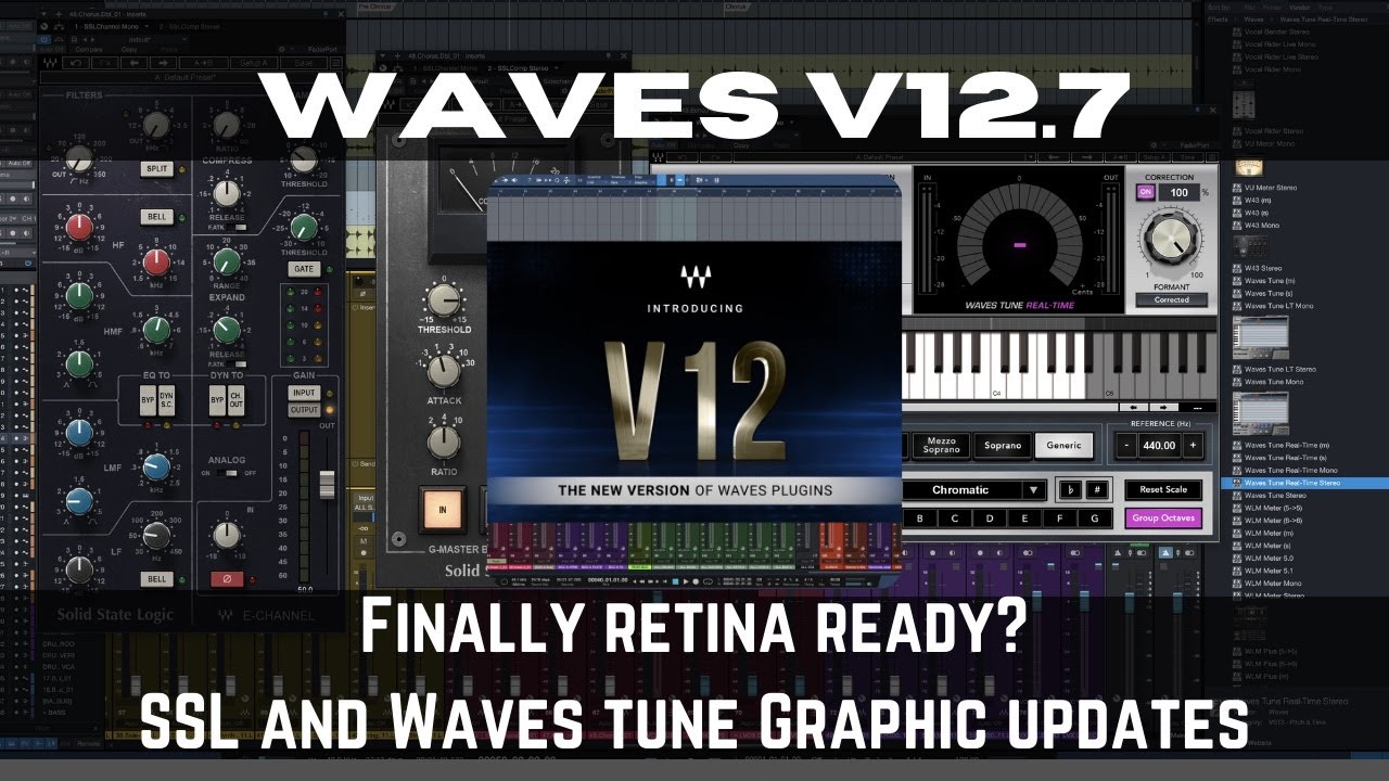Waves tune real fl studio. V Series Waves. Waves Tune. Waves 10 Plugins. Waves v12 SSL.