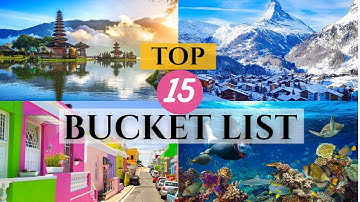 👉Must Top 15 places in your BUCKET LIST😱✈️