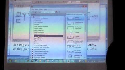 Mô phỏng điều khiển hồi tiếp tuyến tính (1/3)