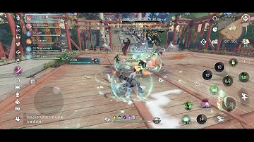 Sword Of Justice Healer gameplay in Dungeon pt