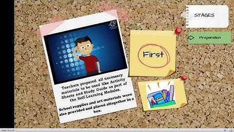 SMPIS Modular Distance Learning Simulation for Grade 1