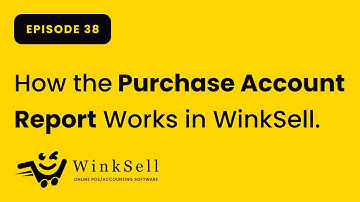 How the Purchase Account Report Works in WinkSell POS | Step-by-Step Tutorial