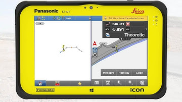 How to create and use cross sections in Roading in Leica iCON site