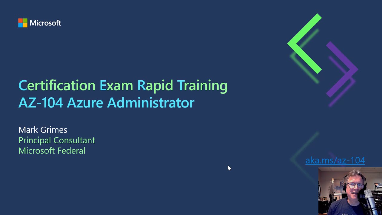 AZ-104 CERT Introduction - YouTube