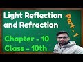 Light Reflection and Refraction  Class 10 Science  Physics CBSE NCERT KVS (Part - 1)