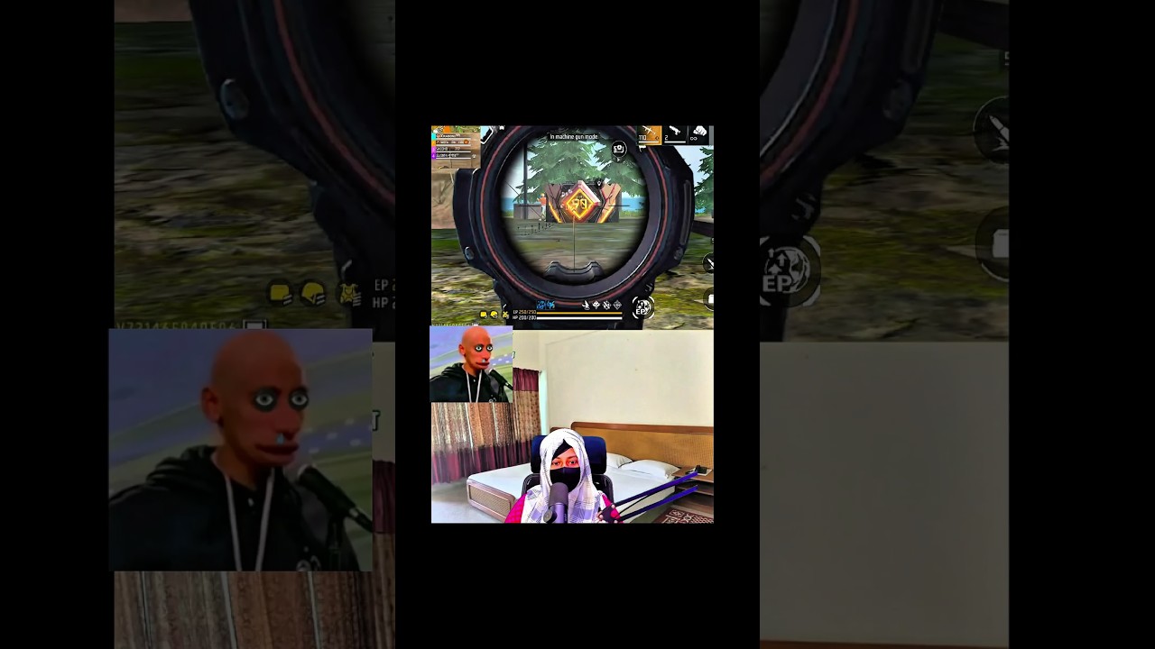 Live reaction Gameplay 😂 #freefire #gaming #foryou #shorts #ff #ffshorts #reels #viral #funny
