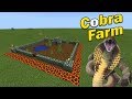 HOW TO MAKE A COBRA FARM | Minecraft PE
