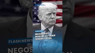 Negosiasi Nuklir AS–Iran Gagal Total, Bayang Bayang Perang Kini Menghantui Dunia