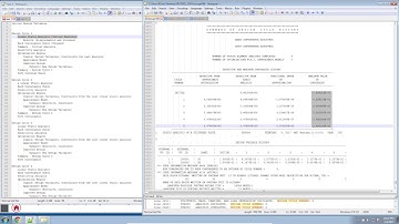 Summary of Design Cycle History in the .f06 file - MSC Nastran Optimization
