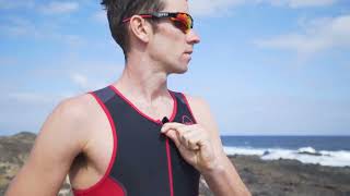 Zone3 Men's Aquaflo Plus SS Tri Top | SwimOutlet.com screenshot 1
