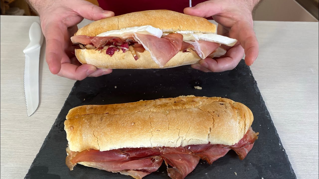 Panino Italiano, con Radicchio, Speck e Brie