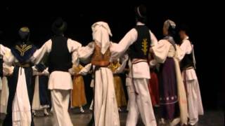 Video thumbnail of "VARAŽDINSKI FOLKLORNI ANSAMBL : Šetale se tri divojke male (Slavonija)"