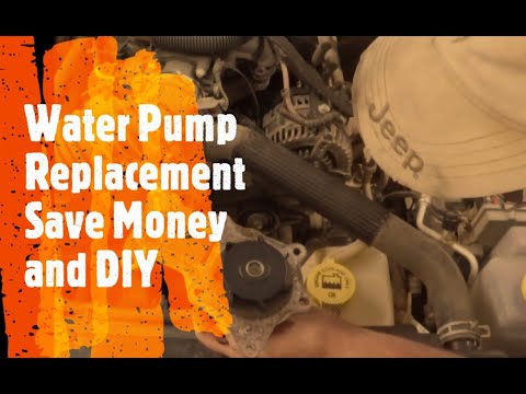 Water Pump Replacement Jeep Wrangler JK and JKU 3.8L Motor - It's a