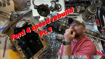 Pt 1 of the Ford toploader 4 speed rebuild