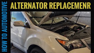 Replace the Alternator on a 20072013 Acura MDX