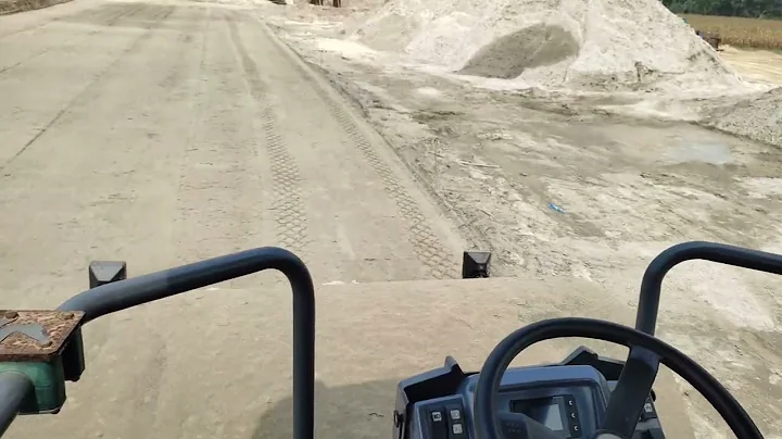 I.s.g sand top layyer Embackment filling #batter Roller phant pass control #video