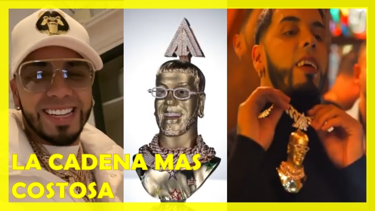 La cadena MAS CARA del reggaeton Anuel AA y su NUEVA cadena 😮 El