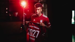 Kingsley Coman extends contract with Bayern until 2027 | #King2027