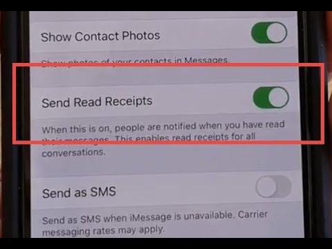 iPhone 11 Pro: How to Enable / Disable Send Read Receipts In Messages | iOS 13