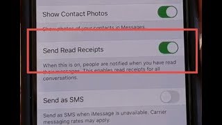 iPhone 11 Pro: How to Enable / Disable Send Read Receipts In Messages | iOS 13