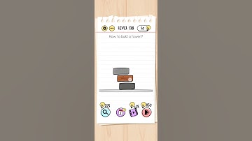 Brain Test Level 138 | How to build a tower ?