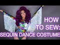 How to Sew a Sequin Dance Costume (With Fringe!)