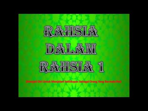 Video: Rahsia Pengasam