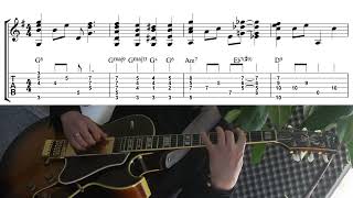 L.O.V.E for Solo Guitar with TAB & Notation performed by Chris Bieniek