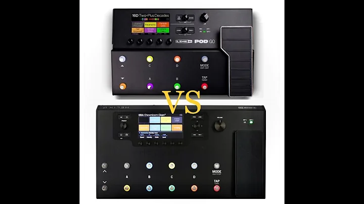 Line 6 POD GO vs Line 6 HELIX (same sound?)