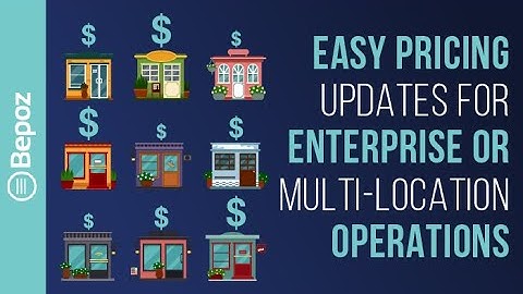 Easy POS Pricing Updates for Enterprise or Multi-Location Operations - Bepoz Point of Sale