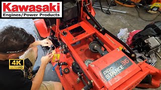 Zero Turn Engine Installation Shaft Adapter and Start Up