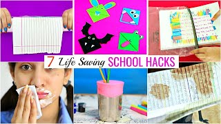 7 LIFE Saving SCHOOL Hacks for Students\/Teenagers | #Budgets #Roleplay #Sketch #Anaysa