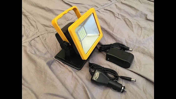 Rechargeable LED Work Light with Magnetic Base