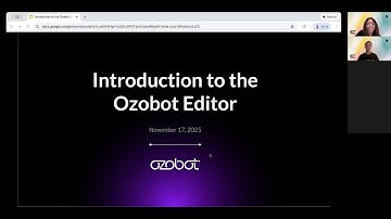 Introduction to the Ozobot Editor | November 2025 Webinar