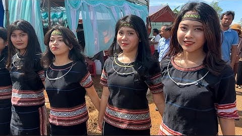 Múa xoang cồng chiêng đám cưới jrai plei breng 2