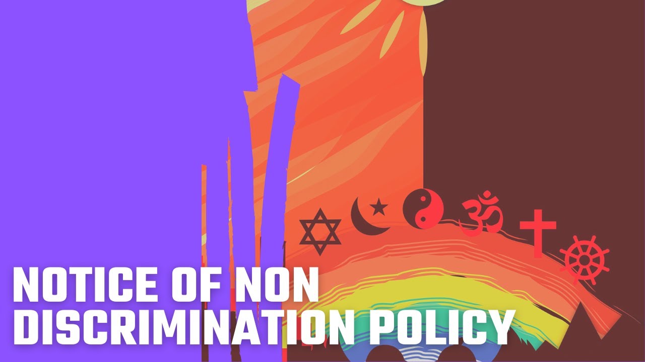 Notice of Non-Discrimination